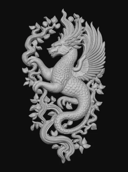 3D model for Mythical wax seal