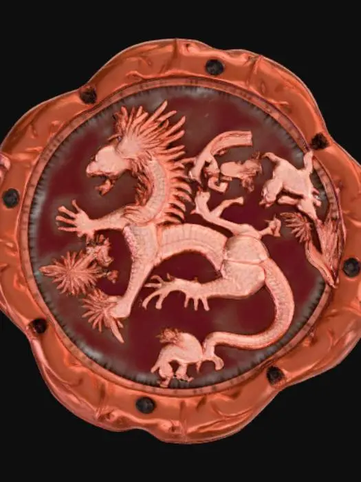 3D model for Mythical wax seal