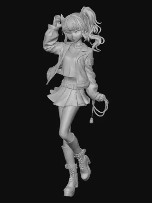 3D model for Anime style whimsical bad girl