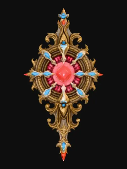 3D model for Extravagant magical artifact