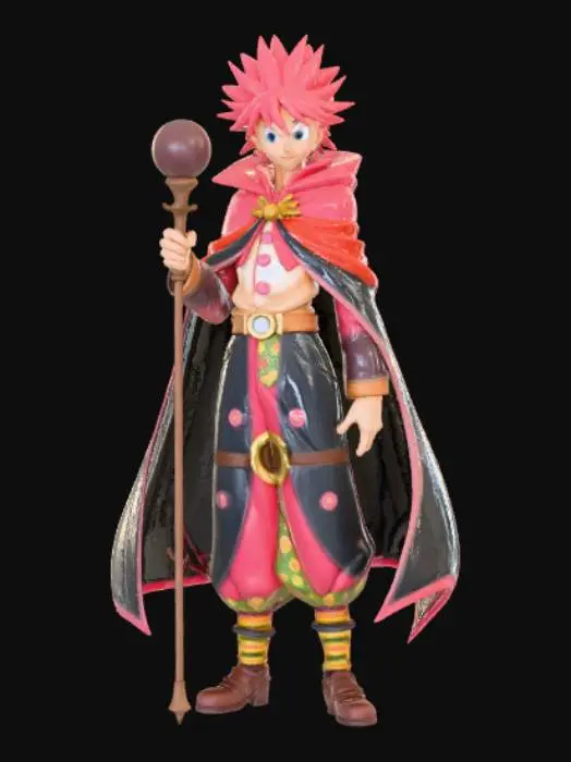 3D model for Anime style whimsical bad guy