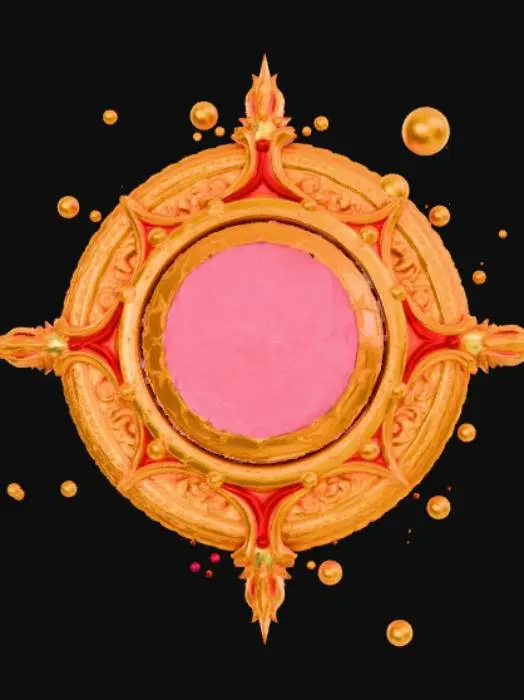 3D model for Anime Video Game Level Up Rewards