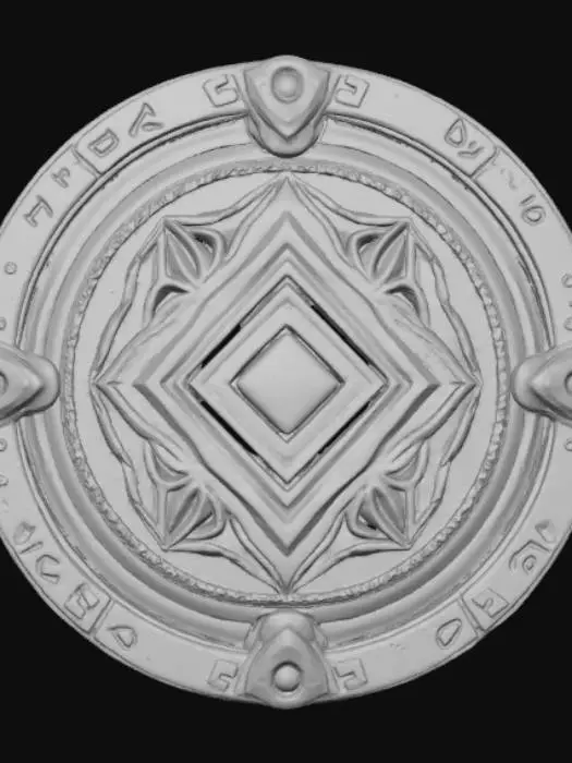 3D model for Anime Video Game Level Up Rewards