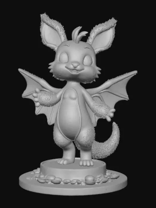 3D model for Anime Video Game Level Up Rewards