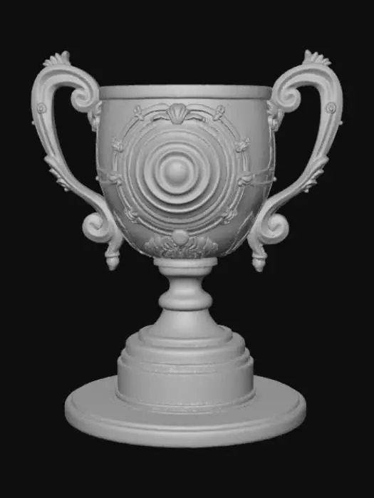 3D model for Anime Video Game Level Up Rewards