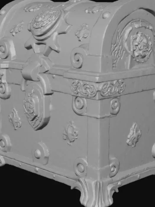 3D model for Anime Video Game Level Up Rewards