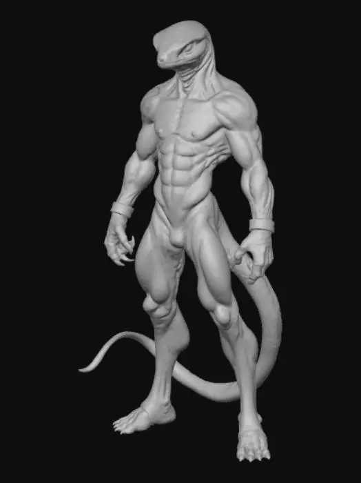 3D model for Snake Evolved Varient