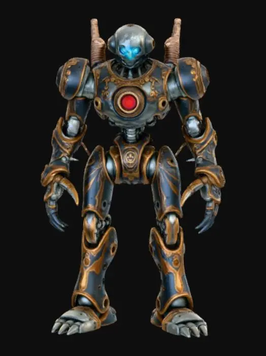 3D model for The Guardian Bell Golem