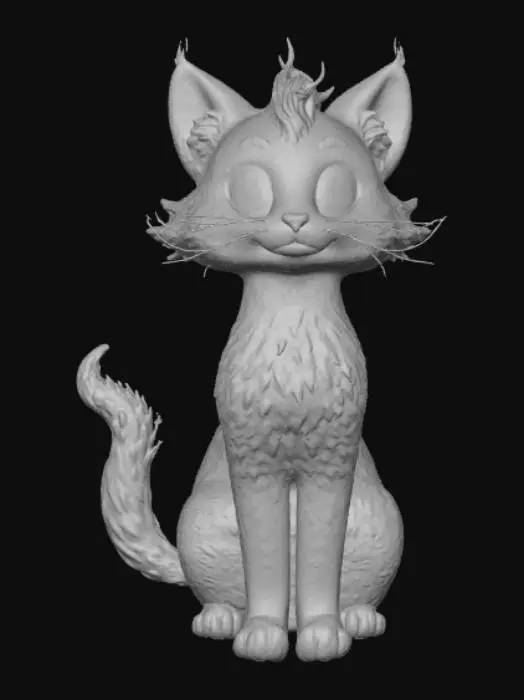 3D model for Blazeglory The Mythical Cat