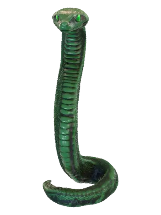 Snake Evolved Varient - Variant 3D model, vytvořený pomocí AI