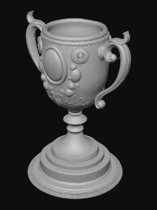 3D model for Anime Video Game Level Up Rewards