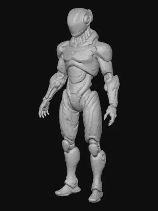 3D model for High detail, Hybrid human