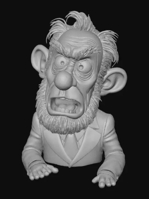 3D model for Political Avarice