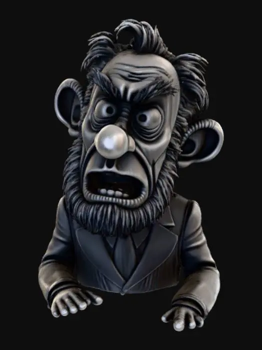 3D model for Political Avarice