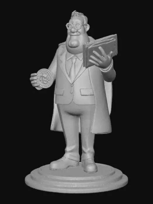 3D model for Political Avarice