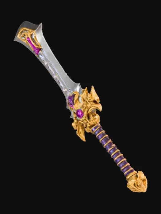 3D model for Extremely Extravagant Anime Style Blunt Weapon