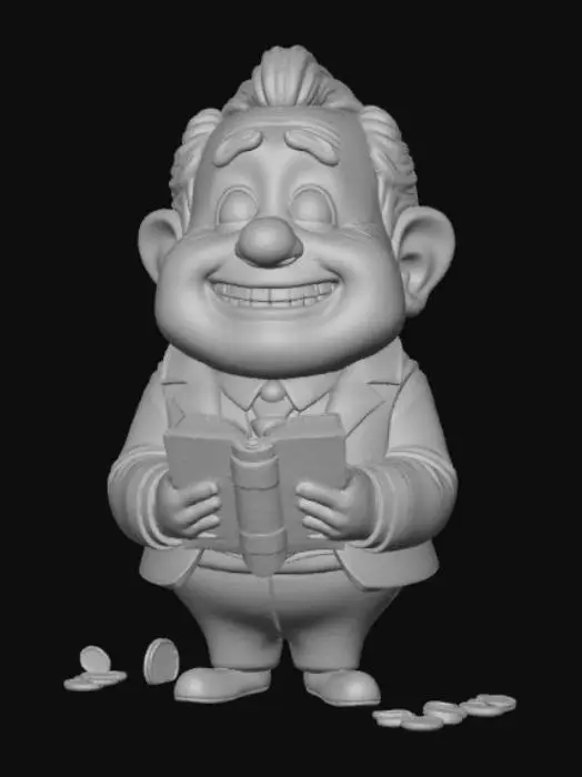 3D model for Political Avarice