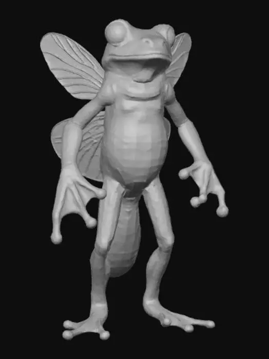 3D model for Frog Evolved Varient