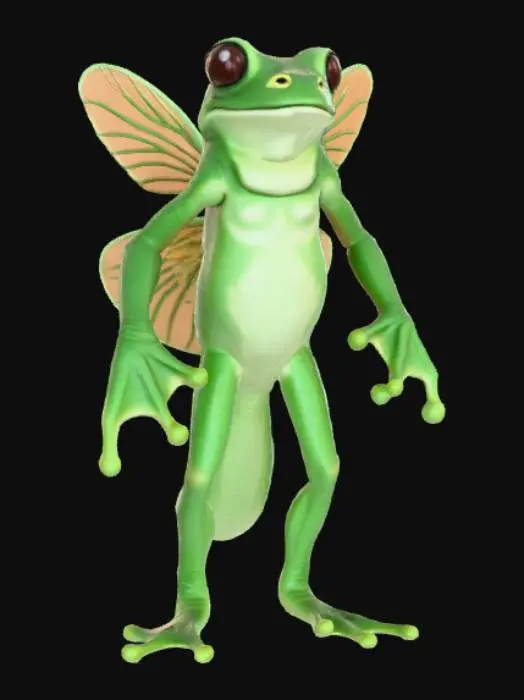 3D model for Frog Evolved Varient