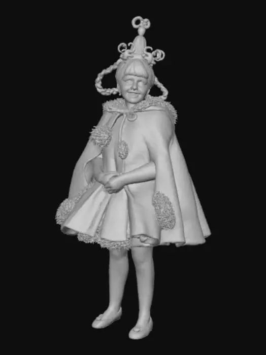 3D model for Cindy Lou Who