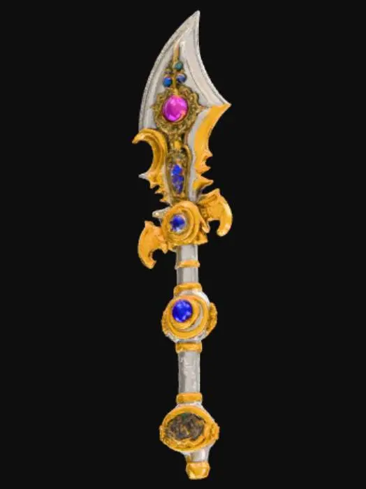 3D model for Extremely Extravagant Anime Style Blunt Weapon