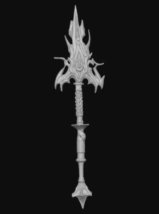 3D model for Extremely Extravagant Anime Style Blunt Weapon