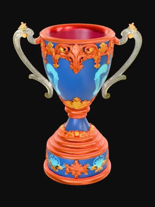 3D model for Anime Video Game Level Up Rewards