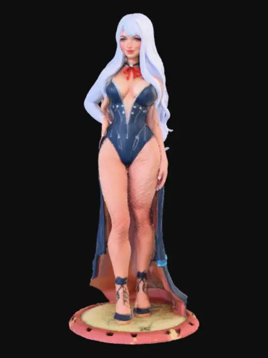 3D model for Temptress Sapphire Anime Figure