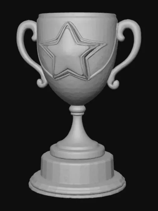 3D model for Anime Video Game Level Up Rewards