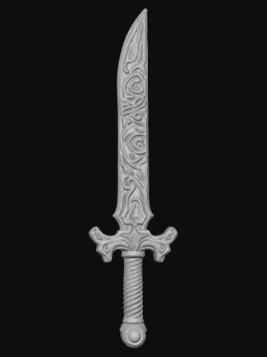 3D model for Anime Video Game Level Up Rewards