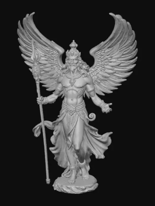 3D model for Extravagant Random God Statue
