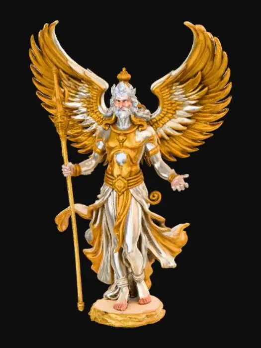 3D model for Extravagant Random God Statue