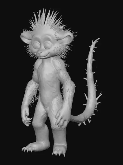 3D model for Half Xenomorph, Half Elmo
