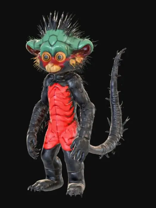 3D model for Half Xenomorph, Half Elmo