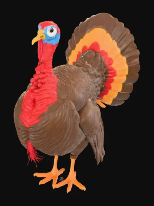 3D model for Extravagant Turkey, #Thanksgiving#