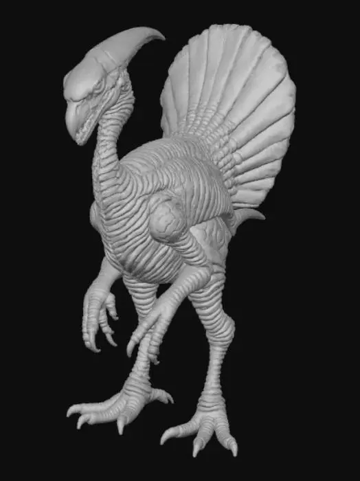 3D model for Xenomorph Turkey, #Thanksgiving#