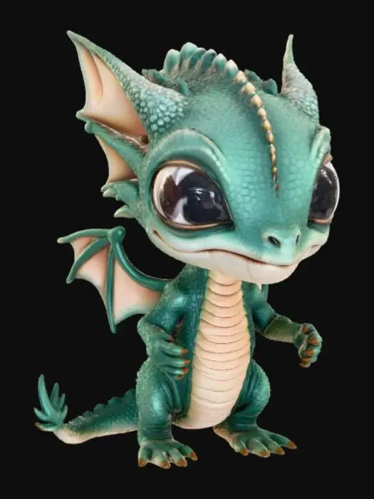 3D model for Xenomorph chibi Dragonling