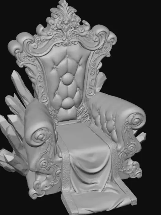 3D model for Extravagant, Anime style, isekai reward.