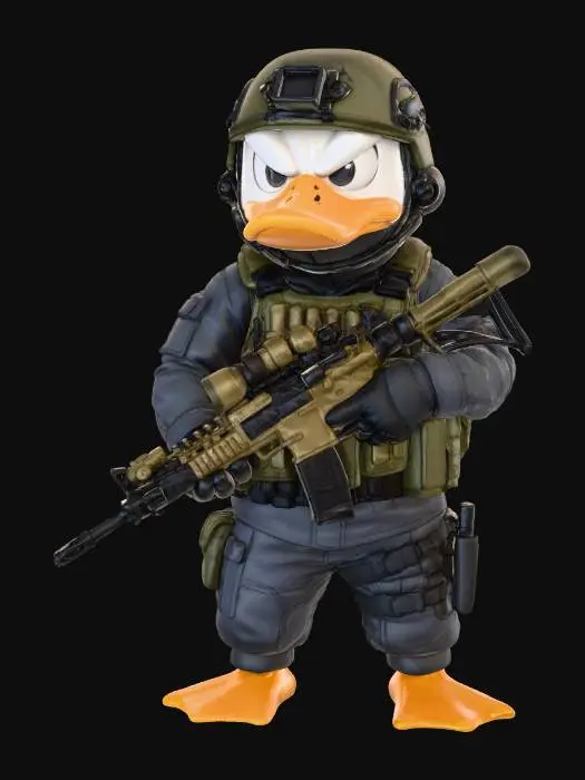 3D model for Duck Commando