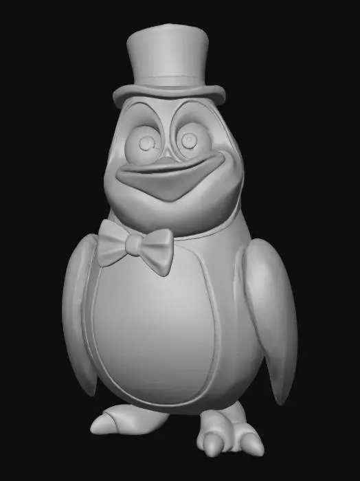 3D model for Dapper Penguin