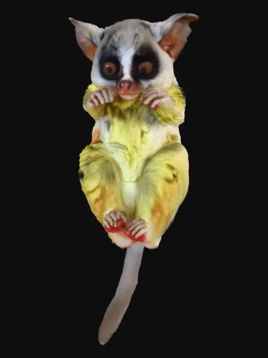 3D model for Wide-Eyed Lemur