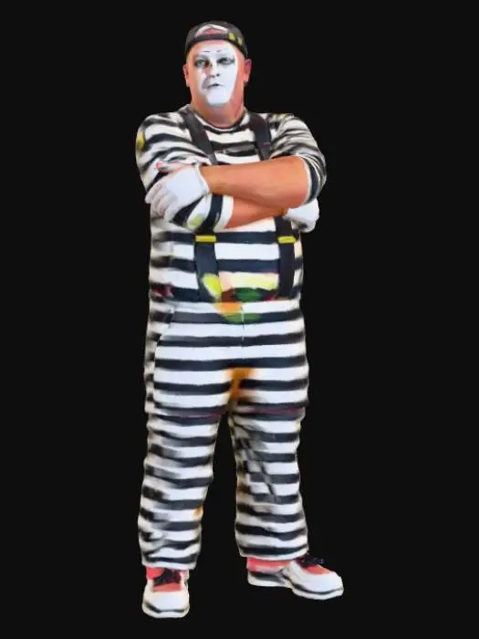 3D model for Mime Contemplation