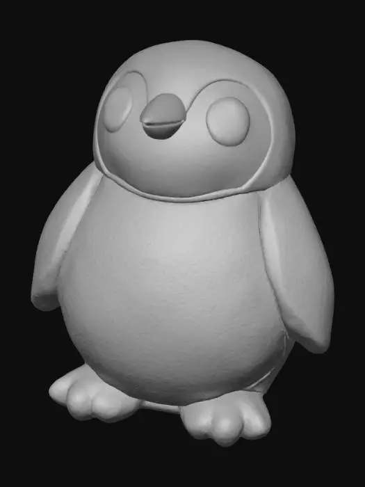 3D model for Opal Penguin Charm