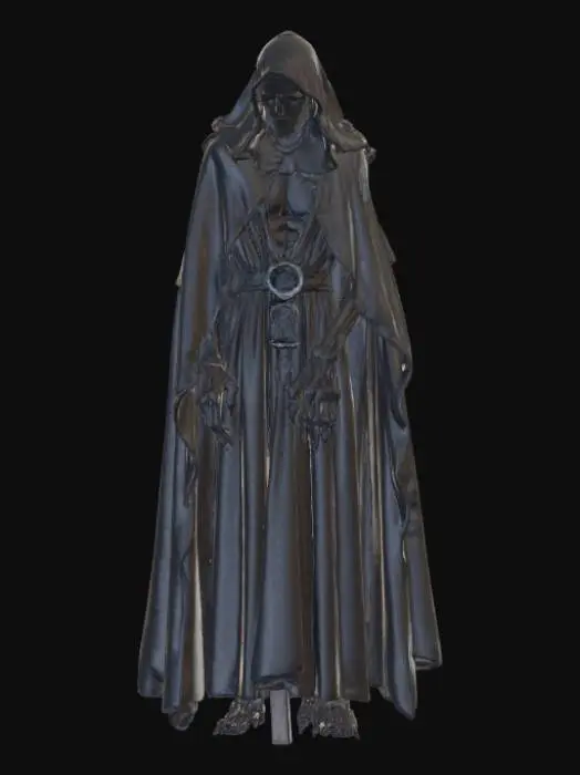 3D model for High detail, haunted, Fantasy, tabletop decoration