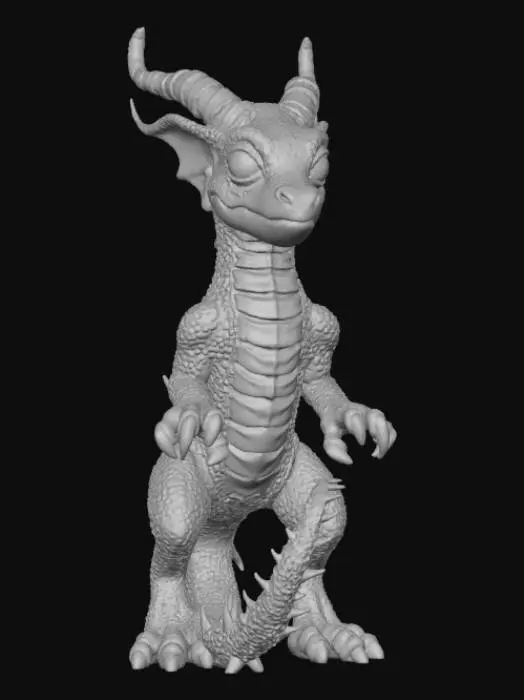 3D model for High detailed, Xenomorphic, Christmas, Tabletop Decoration.