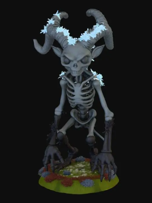 3D model for High detail, haunted, Fantasy, tabletop decoration