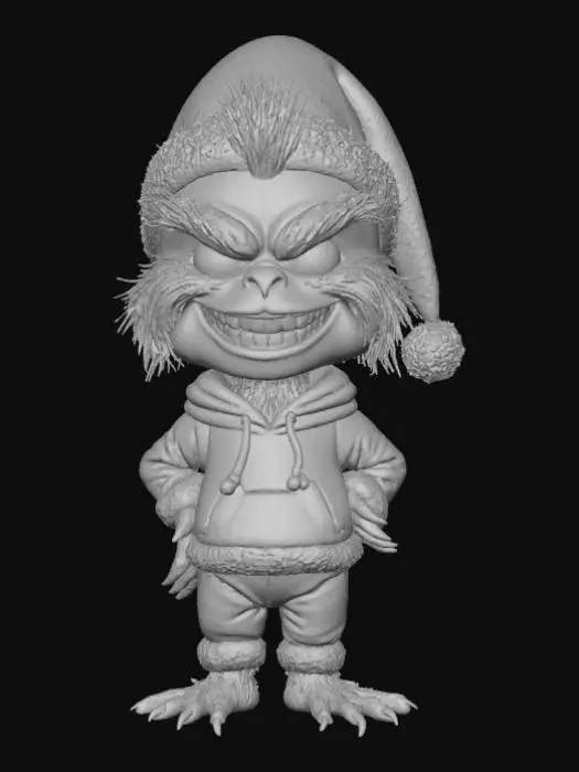 3D model for High detail, Extravagant, Grinch Funko Pop