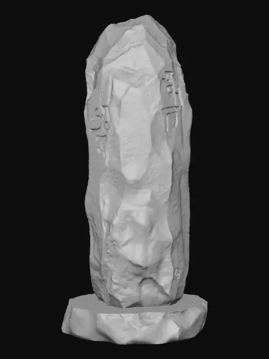 3D model for High detail, fantasy, prophet stone.