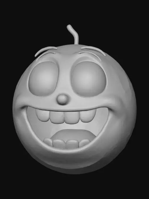 3D model for Giggle Emoticon