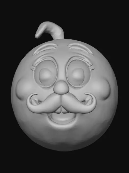 3D model for Giggle Emoticon